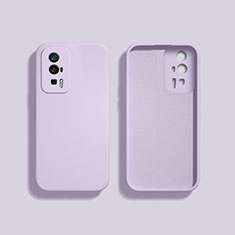 Ultra-thin Silicone Gel Soft Case 360 Degrees Cover YK3 for Xiaomi Redmi K60 5G Clove Purple