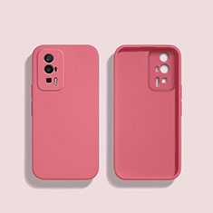 Ultra-thin Silicone Gel Soft Case 360 Degrees Cover YK3 for Xiaomi Redmi K60 5G Hot Pink