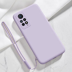 Ultra-thin Silicone Gel Soft Case 360 Degrees Cover YK3 for Xiaomi Redmi Note 11E Pro 5G Clove Purple