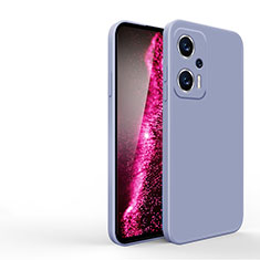 Ultra-thin Silicone Gel Soft Case 360 Degrees Cover YK3 for Xiaomi Redmi Note 11T Pro 5G Lavender Gray