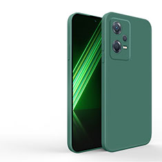 Ultra-thin Silicone Gel Soft Case 360 Degrees Cover YK3 for Xiaomi Redmi Note 12 5G Midnight Green