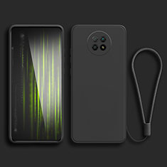 Ultra-thin Silicone Gel Soft Case 360 Degrees Cover YK3 for Xiaomi Redmi Note 9T 5G Black