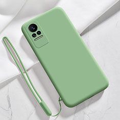 Ultra-thin Silicone Gel Soft Case 360 Degrees Cover YK4 for Xiaomi Civi 1S 5G Matcha Green