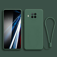Ultra-thin Silicone Gel Soft Case 360 Degrees Cover YK4 for Xiaomi Mi 10i 5G Midnight Green