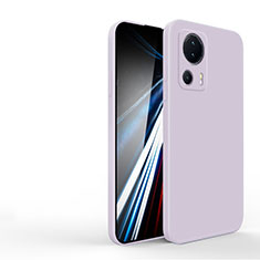 Ultra-thin Silicone Gel Soft Case 360 Degrees Cover YK4 for Xiaomi Mi 12 Lite NE 5G Clove Purple