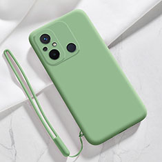 Ultra-thin Silicone Gel Soft Case 360 Degrees Cover YK4 for Xiaomi Poco C55 Green