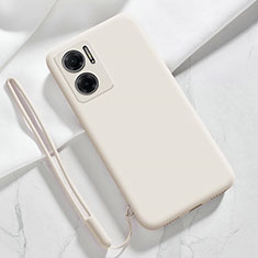 Ultra-thin Silicone Gel Soft Case 360 Degrees Cover YK4 for Xiaomi Redmi 10 5G White