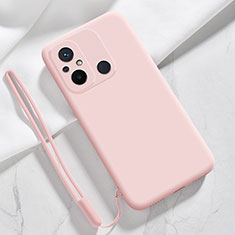Ultra-thin Silicone Gel Soft Case 360 Degrees Cover YK4 for Xiaomi Redmi 11A 4G Pink
