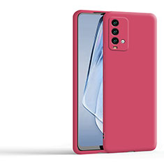 Ultra-thin Silicone Gel Soft Case 360 Degrees Cover YK4 for Xiaomi Redmi 9 Power Hot Pink