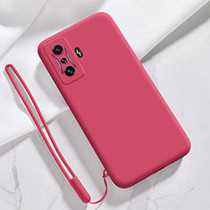 Ultra-thin Silicone Gel Soft Case 360 Degrees Cover YK4 for Xiaomi Redmi K50 Gaming 5G Red