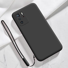 Ultra-thin Silicone Gel Soft Case 360 Degrees Cover YK4 for Xiaomi Redmi Note 10 Pro 5G Black