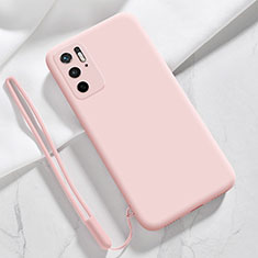 Ultra-thin Silicone Gel Soft Case 360 Degrees Cover YK4 for Xiaomi Redmi Note 11 SE 5G Pink