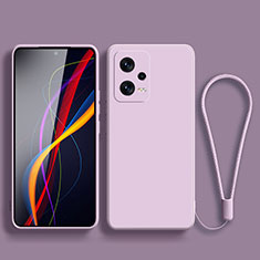 Ultra-thin Silicone Gel Soft Case 360 Degrees Cover YK4 for Xiaomi Redmi Note 12 Pro+ Plus 5G Clove Purple