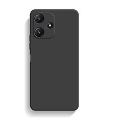 Ultra-thin Silicone Gel Soft Case 360 Degrees Cover YK4 for Xiaomi Redmi Note 12R 5G Black