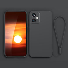 Ultra-thin Silicone Gel Soft Case 360 Degrees Cover YK4 for Xiaomi Redmi Note 12R Pro 5G Black