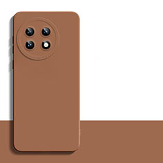 Ultra-thin Silicone Gel Soft Case 360 Degrees Cover YK5 for OnePlus Ace 2 Pro 5G Brown