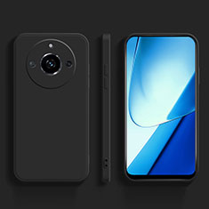 Ultra-thin Silicone Gel Soft Case 360 Degrees Cover YK5 for Realme Narzo 60 Pro 5G Black