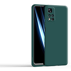 Ultra-thin Silicone Gel Soft Case 360 Degrees Cover YK5 for Xiaomi Mi 11i 5G (2022) Midnight Green