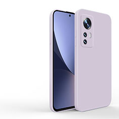 Ultra-thin Silicone Gel Soft Case 360 Degrees Cover YK5 for Xiaomi Mi 12T 5G Clove Purple