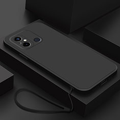 Ultra-thin Silicone Gel Soft Case 360 Degrees Cover YK5 for Xiaomi Poco C55 Black