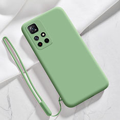 Ultra-thin Silicone Gel Soft Case 360 Degrees Cover YK5 for Xiaomi Poco M4 Pro 5G Green