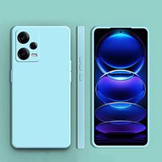 Ultra-thin Silicone Gel Soft Case 360 Degrees Cover YK5 for Xiaomi Poco X5 5G Mint Blue