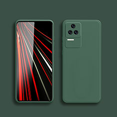 Ultra-thin Silicone Gel Soft Case 360 Degrees Cover YK5 for Xiaomi Redmi K40S 5G Green