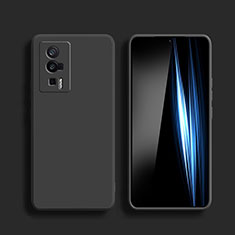 Ultra-thin Silicone Gel Soft Case 360 Degrees Cover YK5 for Xiaomi Redmi K60 5G Black