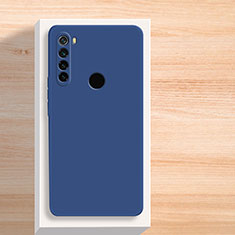 Ultra-thin Silicone Gel Soft Case 360 Degrees Cover YK5 for Xiaomi Redmi Note 8 (2021) Blue