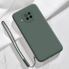 Ultra-thin Silicone Gel Soft Case 360 Degrees Cover YK6 for Xiaomi Mi 10T Lite 5G Midnight Green