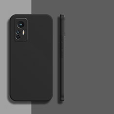Ultra-thin Silicone Gel Soft Case 360 Degrees Cover YK6 for Xiaomi Mi 12T Pro 5G Black