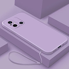 Ultra-thin Silicone Gel Soft Case 360 Degrees Cover YK6 for Xiaomi Redmi 11A 4G Clove Purple