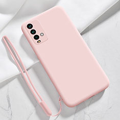 Ultra-thin Silicone Gel Soft Case 360 Degrees Cover YK6 for Xiaomi Redmi 9T 4G Rose Gold