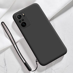 Ultra-thin Silicone Gel Soft Case 360 Degrees Cover YK6 for Xiaomi Redmi K40 Pro+ Plus 5G Black