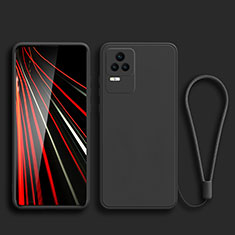 Ultra-thin Silicone Gel Soft Case 360 Degrees Cover YK6 for Xiaomi Redmi K50 5G Black