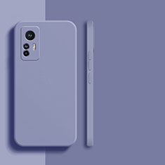 Ultra-thin Silicone Gel Soft Case 360 Degrees Cover YK6 for Xiaomi Redmi K50 Ultra 5G Lavender Gray