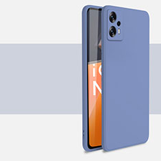 Ultra-thin Silicone Gel Soft Case 360 Degrees Cover YK6 for Xiaomi Redmi Note 11T Pro+ Plus 5G Lavender Gray