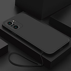 Ultra-thin Silicone Gel Soft Case 360 Degrees Cover YK7 for Xiaomi Poco F3 5G Black