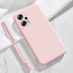Ultra-thin Silicone Gel Soft Case 360 Degrees Cover YK7 for Xiaomi Redmi Note 11T Pro 5G Pink