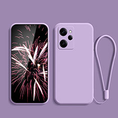 Ultra-thin Silicone Gel Soft Case 360 Degrees Cover YK7 for Xiaomi Redmi Note 12 Pro Speed 5G Clove Purple