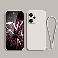 Ultra-thin Silicone Gel Soft Case 360 Degrees Cover YK7 for Xiaomi Redmi Note 12 Pro Speed 5G White