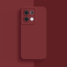 Ultra-thin Silicone Gel Soft Case 360 Degrees Cover YK7 for Xiaomi Redmi Note 13 Pro 5G Red