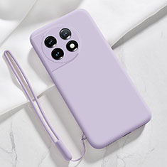 Ultra-thin Silicone Gel Soft Case 360 Degrees Cover YK8 for OnePlus 11 5G Clove Purple