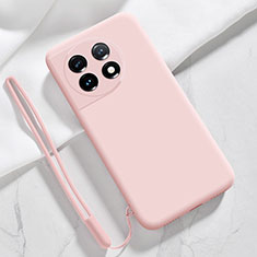 Ultra-thin Silicone Gel Soft Case 360 Degrees Cover YK8 for OnePlus Ace 2 5G Pink