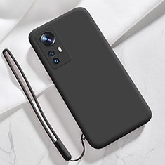 Ultra-thin Silicone Gel Soft Case 360 Degrees Cover YK8 for Xiaomi Mi 12T 5G Black