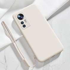 Ultra-thin Silicone Gel Soft Case 360 Degrees Cover YK8 for Xiaomi Redmi K50 Ultra 5G White