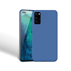 Ultra-thin Silicone Gel Soft Case 360 Degrees Cover Z03 for Huawei Honor V30 Pro 5G Blue