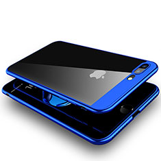 Ultra-thin Silicone Gel Soft Case 360 Degrees Z03 for Apple iPhone 7 Plus Blue