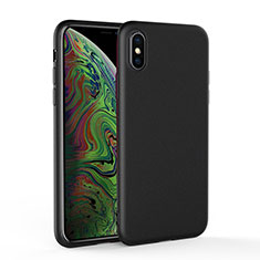 Ultra-thin Silicone Gel Soft Case C03 for Apple iPhone Xs Black