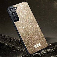 Ultra-thin Silicone Gel Soft Case Cover A01 for Samsung Galaxy S21 5G Gold